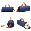 Gym Bag With Shoe And Wet Compartment Gym Bag With Shoe And Wet Compartment