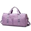 Pink Gym Bag With Shoe Compartment Pink Gym Bag With Shoe Compartment