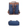 Canvas Leather Padded 15.6 Laptop Backpack Canvas Leather Padded 15.6 Laptop Backpack
